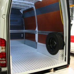 Mercedes Sprinter Aluminium tranenplaat laadvloer